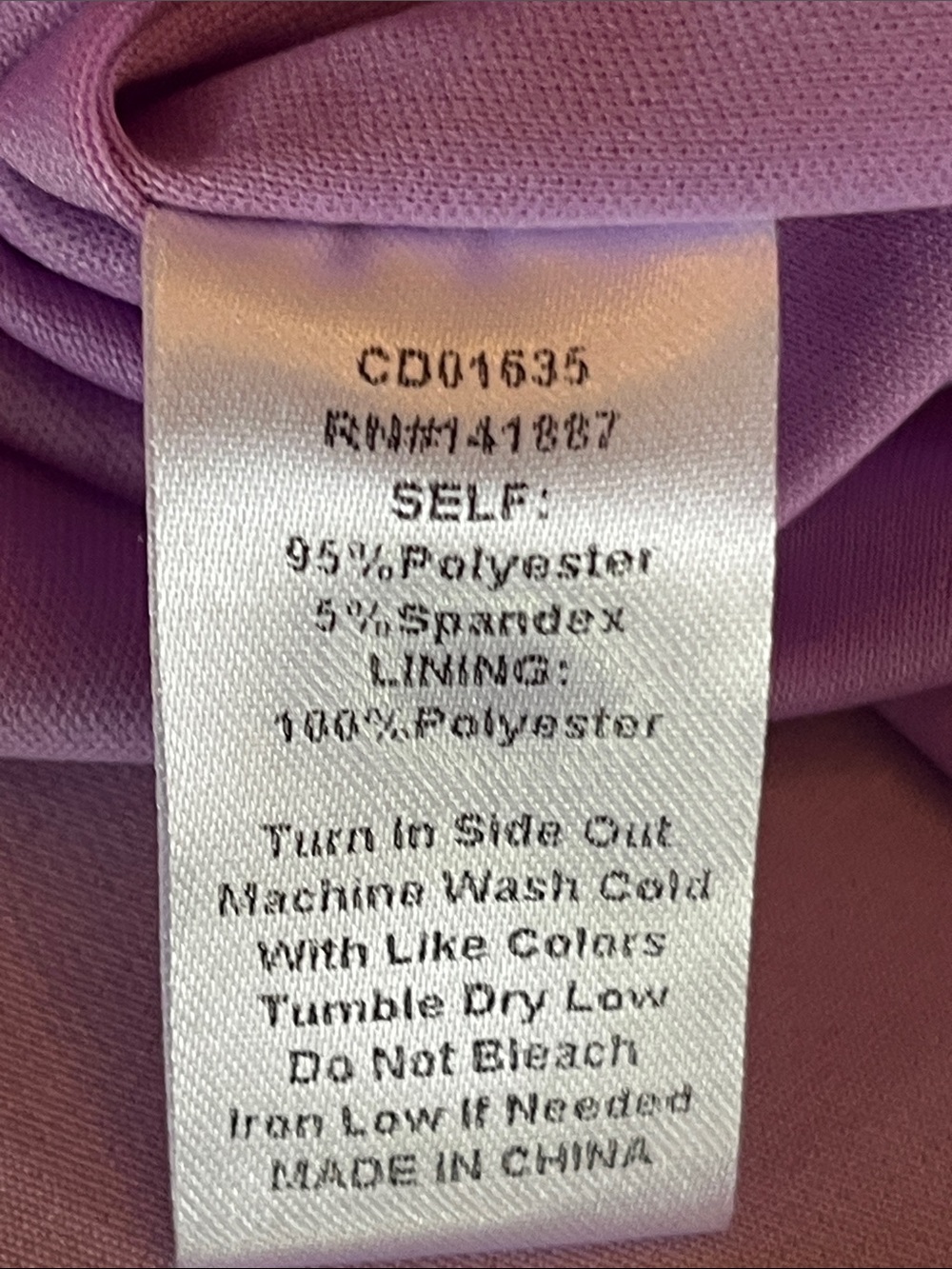 TCEC LILAC PUFF SLEEVE FITTED MINI DRESS - Picture 8 of 9